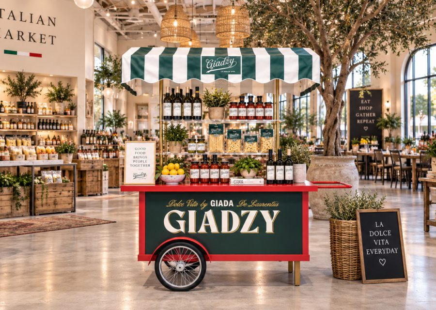 Giadzy Italian market cart
