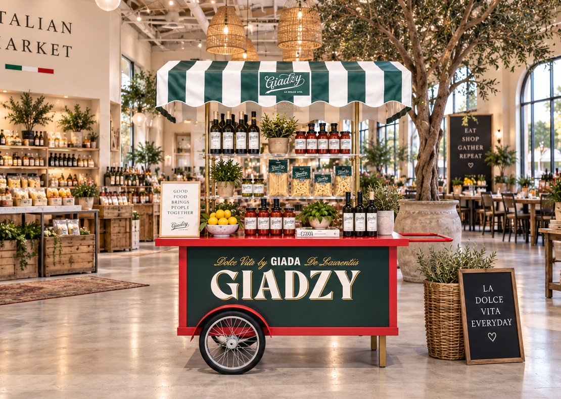 Giadzy Italian market cart